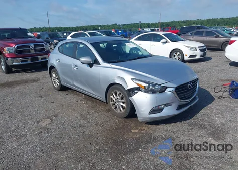 2017 Mazda 3 Sport из США, поврежденный, VIN 3MZBN1K79HM157896